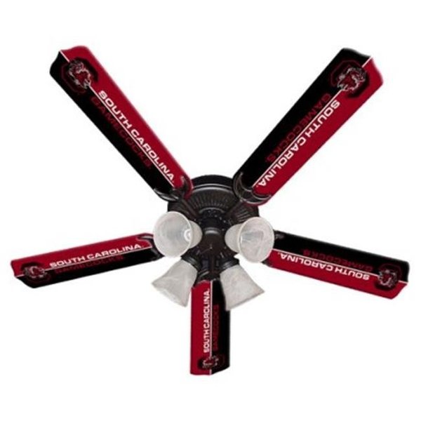 Ceiling Fan Designers Ceiling Fan Designers 7995-USC New NCAA USC SOUTH CAROLINA GAMECOCKS 52 in. Ceiling Fan 7995-USC